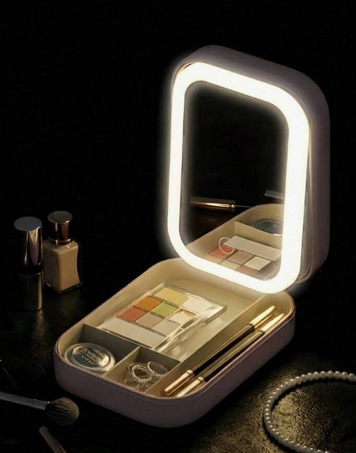 Cosmetiquera con luz led Pequeño